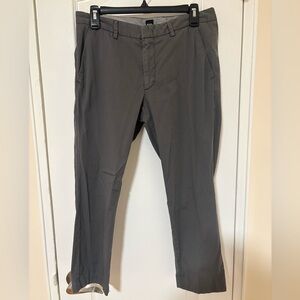 Hugo Boss Pants Slacks Gray Khaki 30R